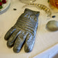 Cast Metal Glove Sculpture