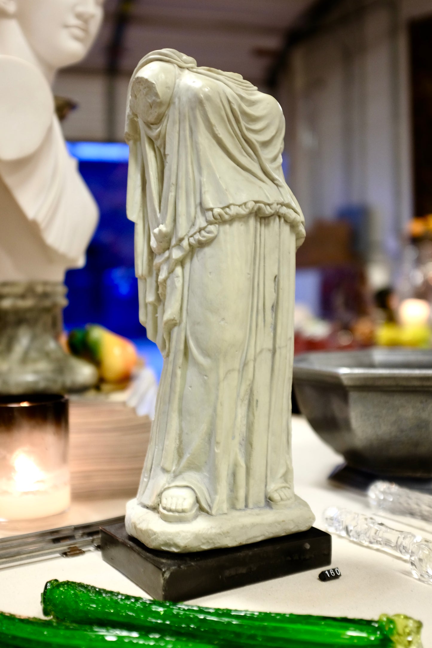 Tabletop Greek Eirene Statue, Composite, 15"