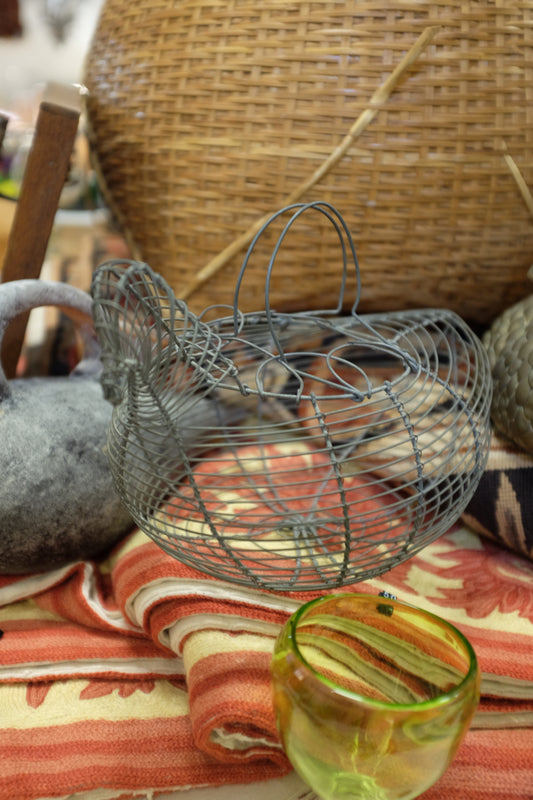 Wire Chicken Egg Basket