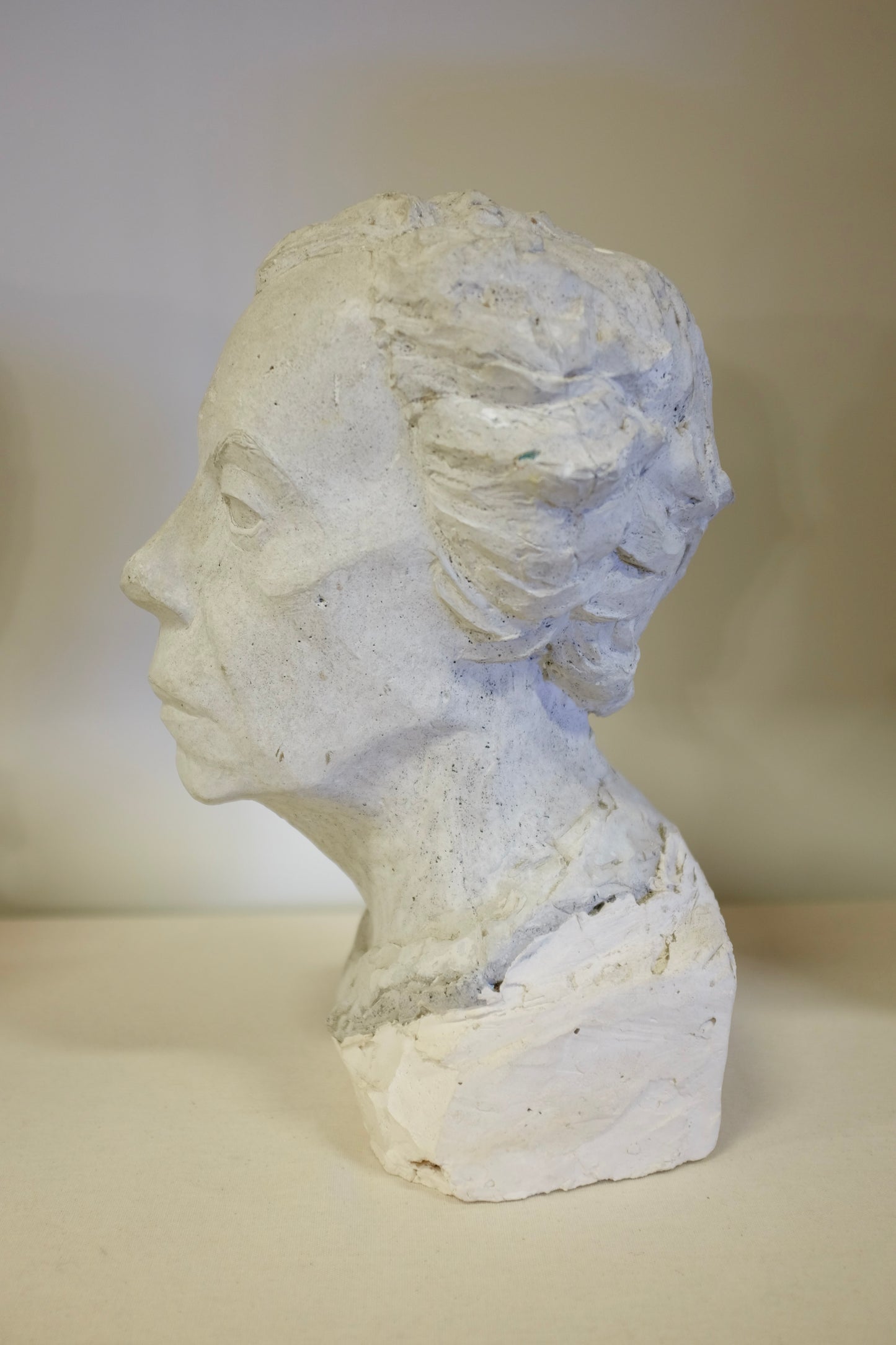 Ceramic Female Bust, Mitzi Shewmake