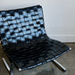 Leather and Chrome PLR 1 Chair, Ross Littell for ICF