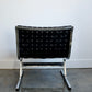 Leather and Chrome PLR 1 Chair, Ross Littell for ICF