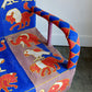 Blue Yoruba Beaded Armchair, Nigeria
