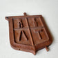Wood Carved Hand Tools Folk Art Plaque, 1951