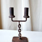 Iron Chain Candelabra