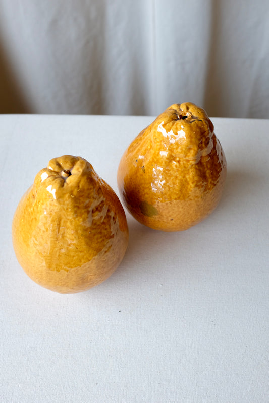 Handmade Ceramic Pears