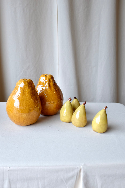 Handmade Ceramic Pears