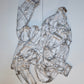 Cast Aluminum Shirt sculpture, AK Burns, "Discard (work shirt)", 2013