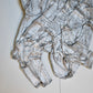 Cast Aluminum Shirt sculpture, AK Burns, "Discard (work shirt)", 2013