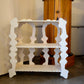Folk Art Wood Carved Bones Shelf