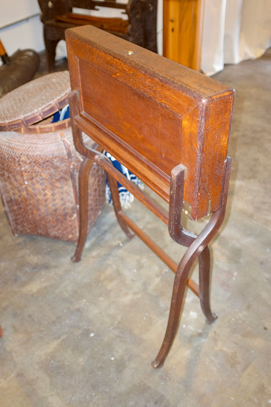 Oak Officer's Campaign Desk