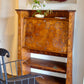 Pyrography Fall-front Desk, Early 1900s