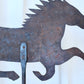 Antique Horse Weathervane on Stand