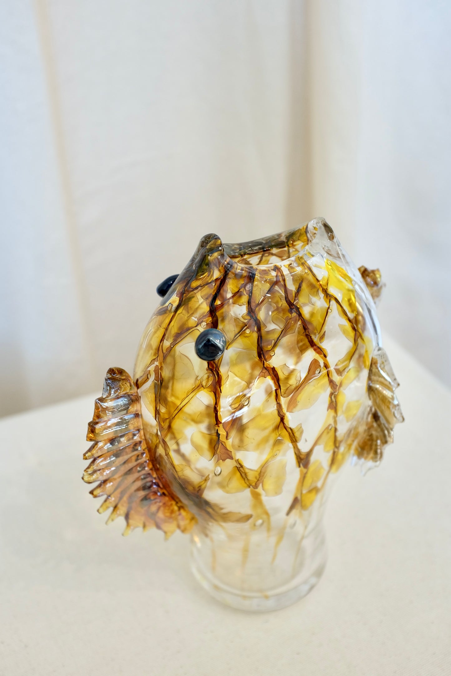 Art Glass Fish Vases, David Duthie