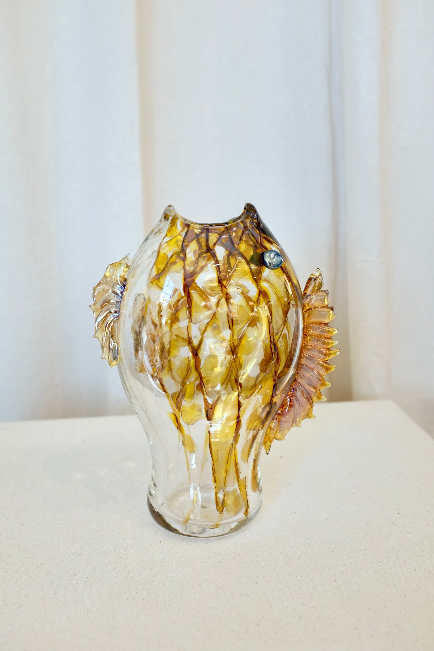 Art Glass Fish Vases, David Duthie