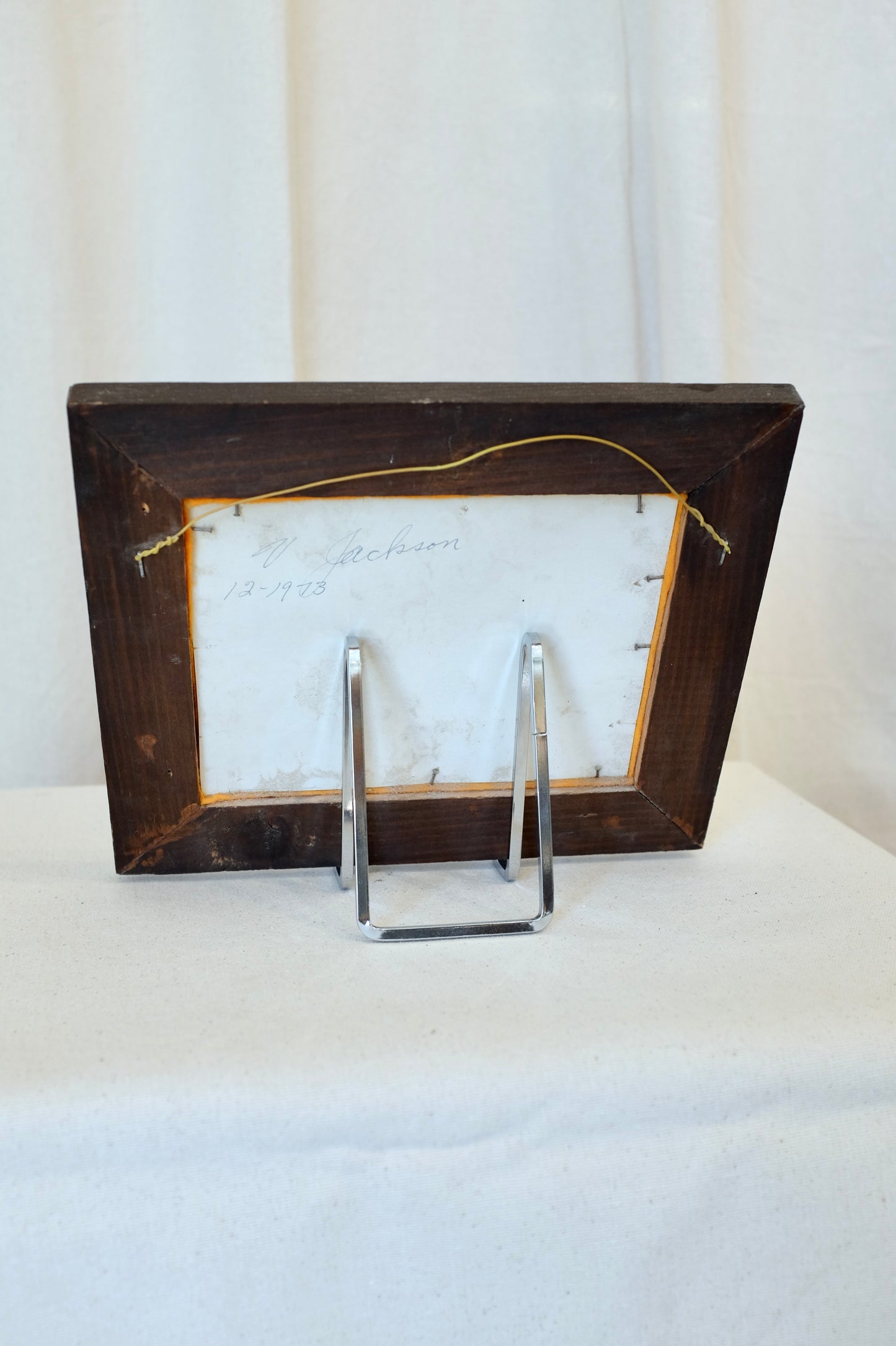 Framed Folk Art Mini Hand Tools