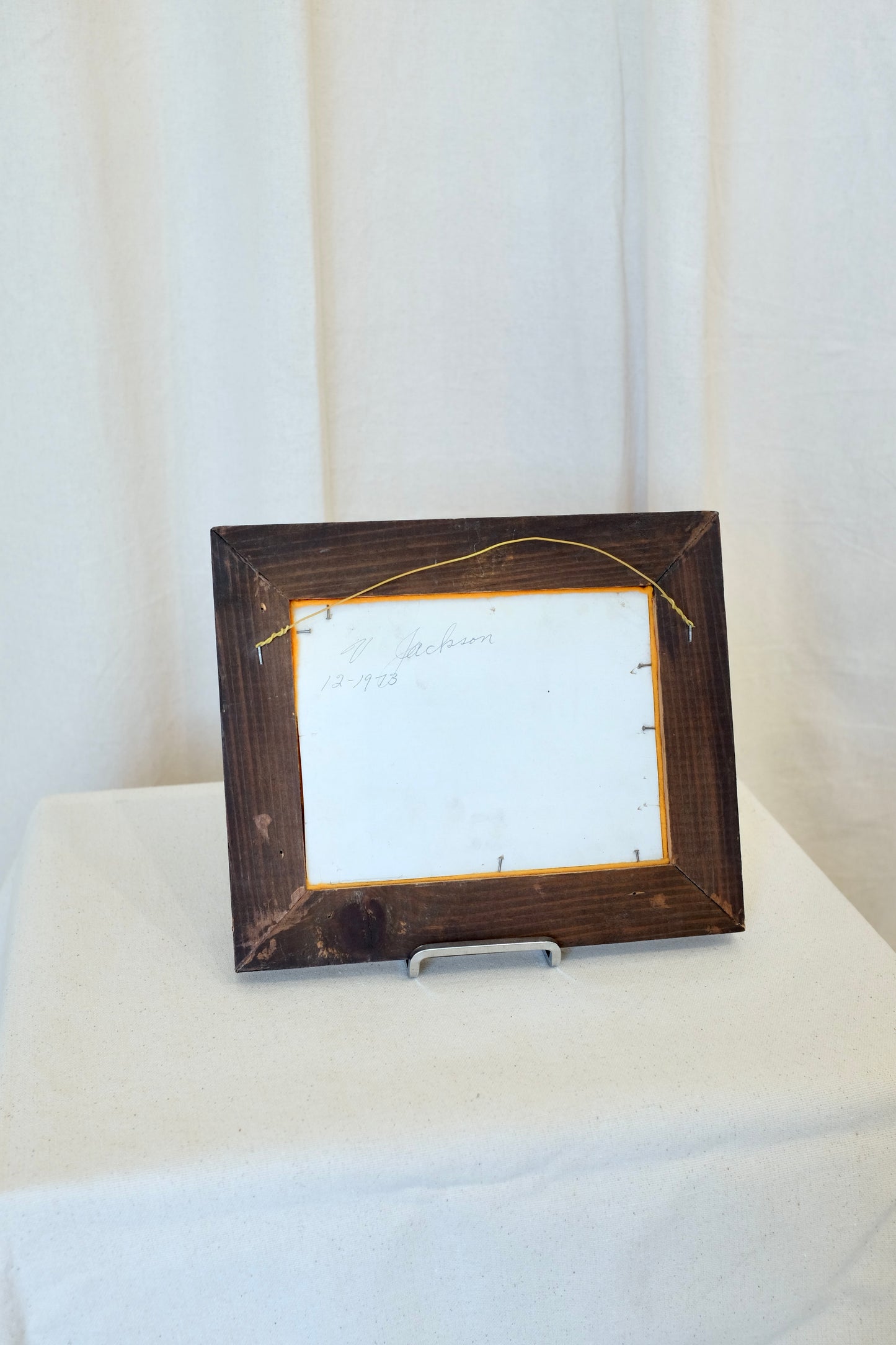 Framed Folk Art Mini Hand Tools