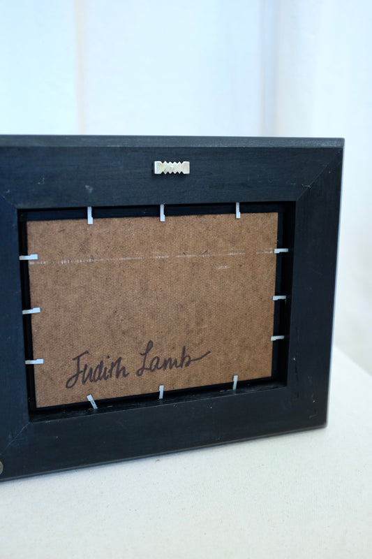 Framed Still Life Oil Painting of Pears, Judith Lamb