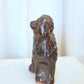 Glazed Ceramic Spaniel, late 1800s