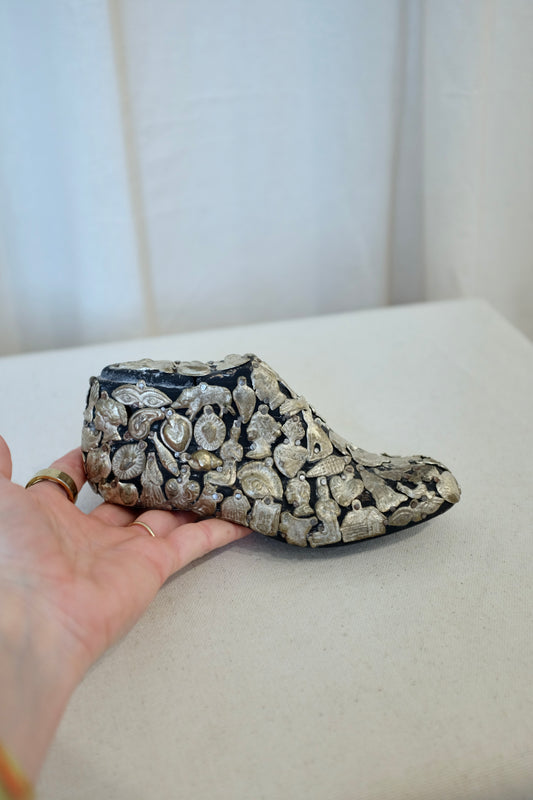 Mexican Milagro Covered Shoe