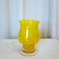 Vetri Yellow Glass Hurricane