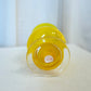 Vetri Yellow Glass Hurricane
