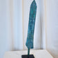 Ancient Bronze Blade on Stand, Luristan