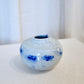 Small Plump Blue and White Vase