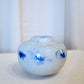 Small Plump Blue and White Vase