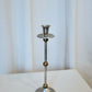 Mixed Metal Ball and Stick Candlestick