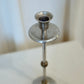 Mixed Metal Ball and Stick Candlestick