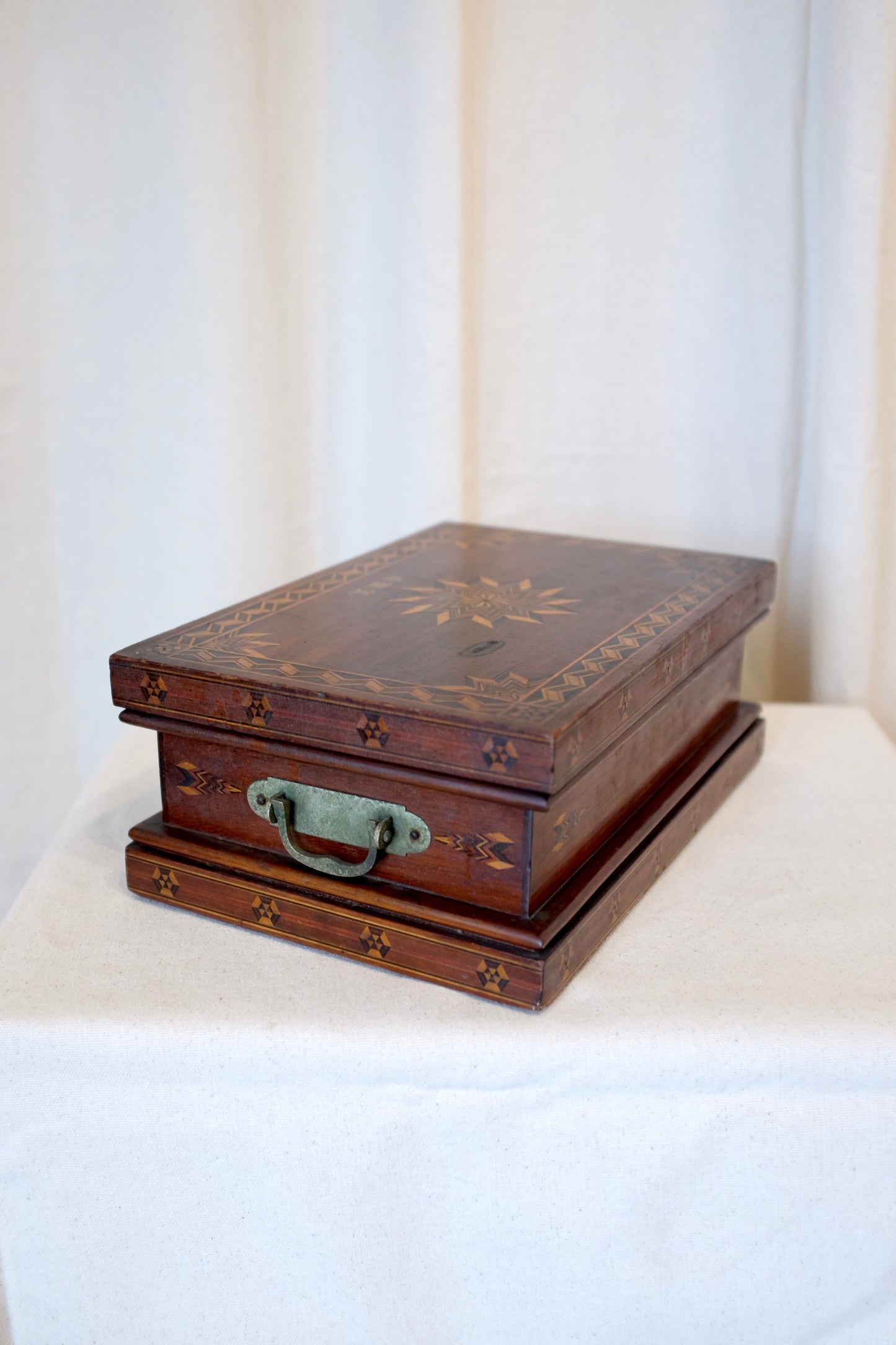 Victorian Inlaid Tabletop Box