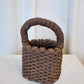 Simple Folk Art Bottlecap Basket