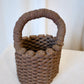 Simple Folk Art Bottlecap Basket