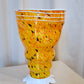 Tall Orange Murano Glass Vase, Barovier & Toso