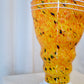 Tall Orange Murano Glass Vase, Barovier & Toso