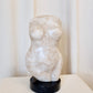 Marble Abstract Female Torso Bust on Base, Barbara Ross Grossman