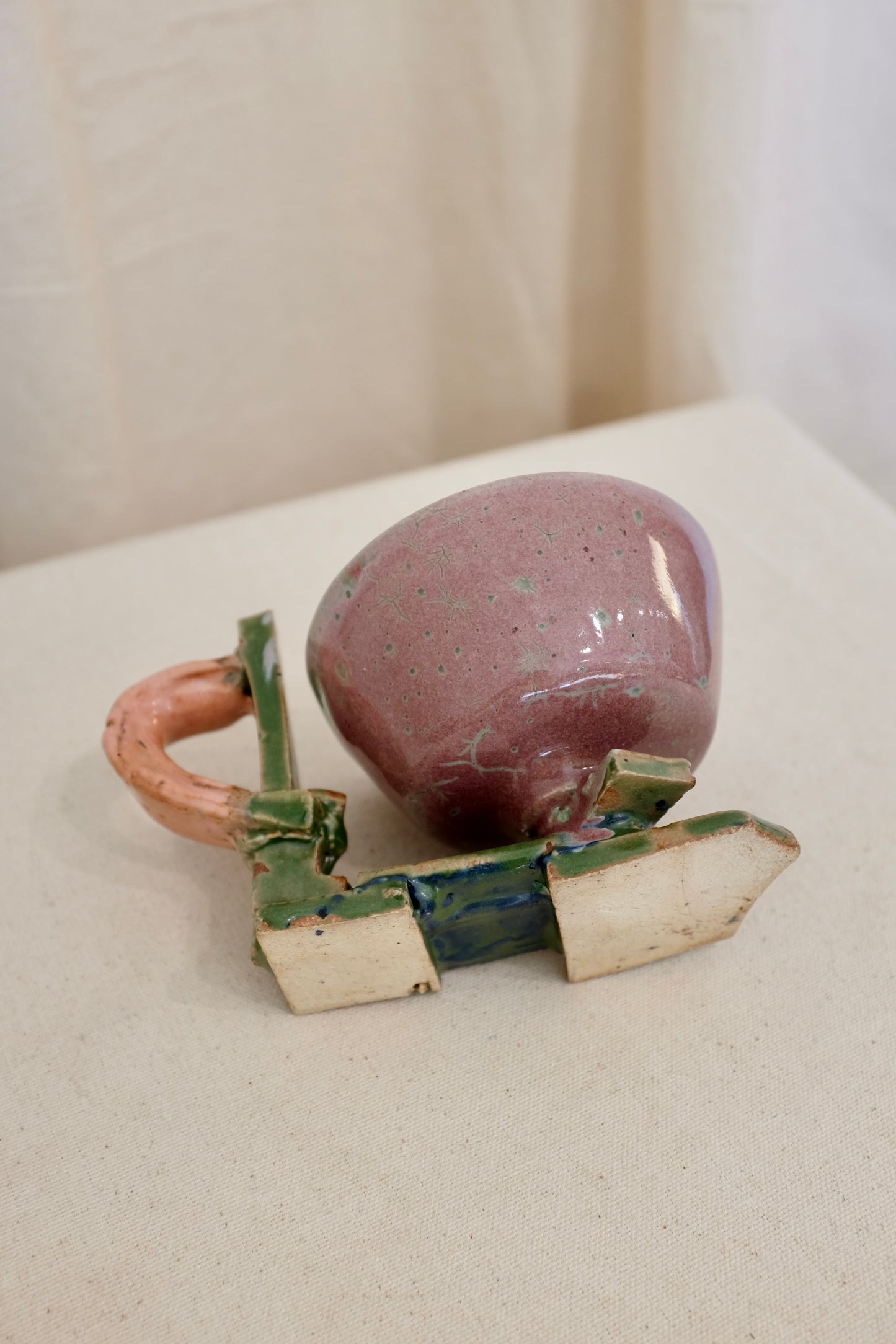 Art Pottery Handled Cups