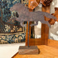 Antique Horse Weathervane on Stand