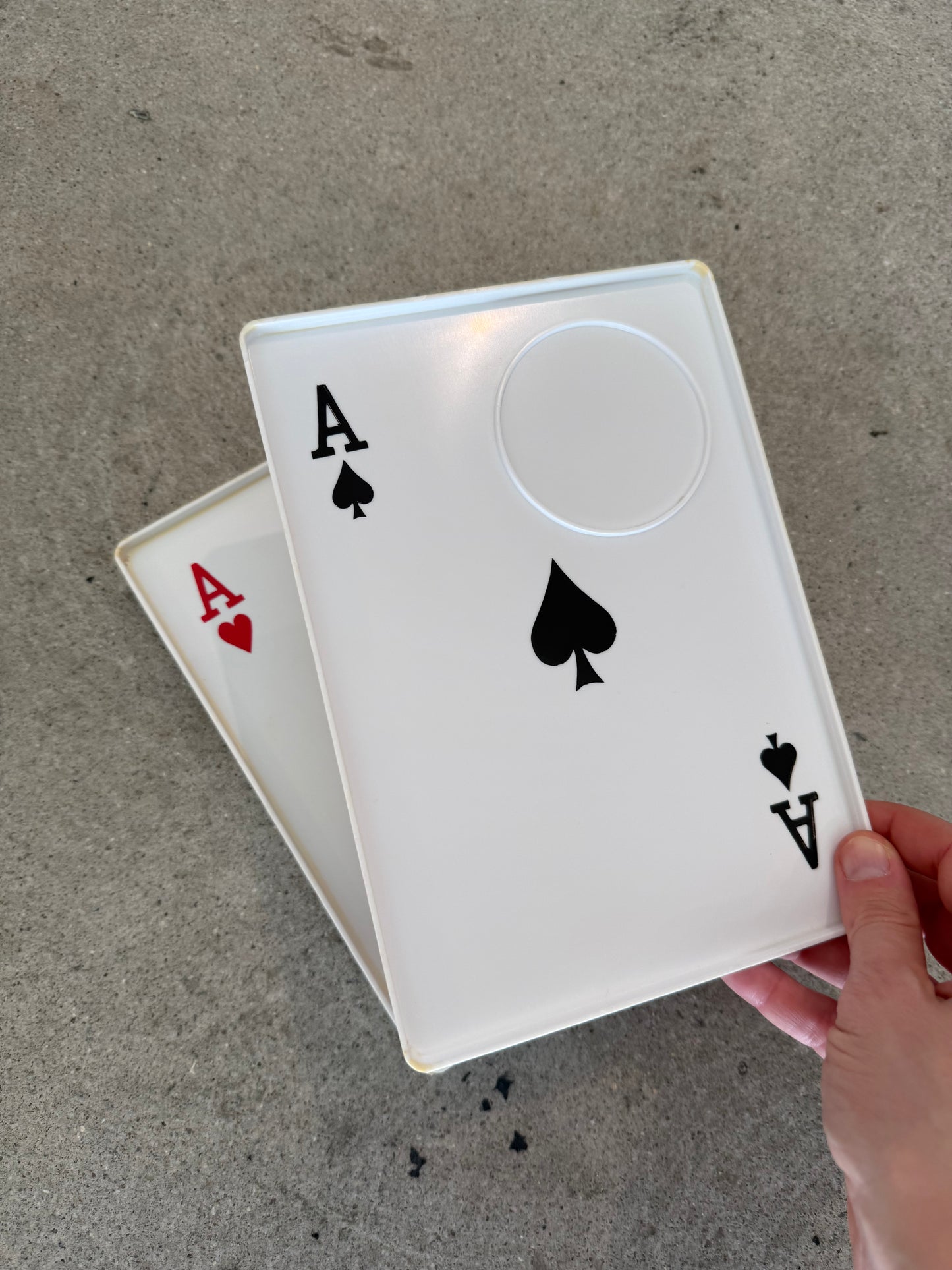 Playing Card Snack Trays