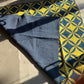 Yellow and Blue Robbing Peter to Pay Paul Quilt