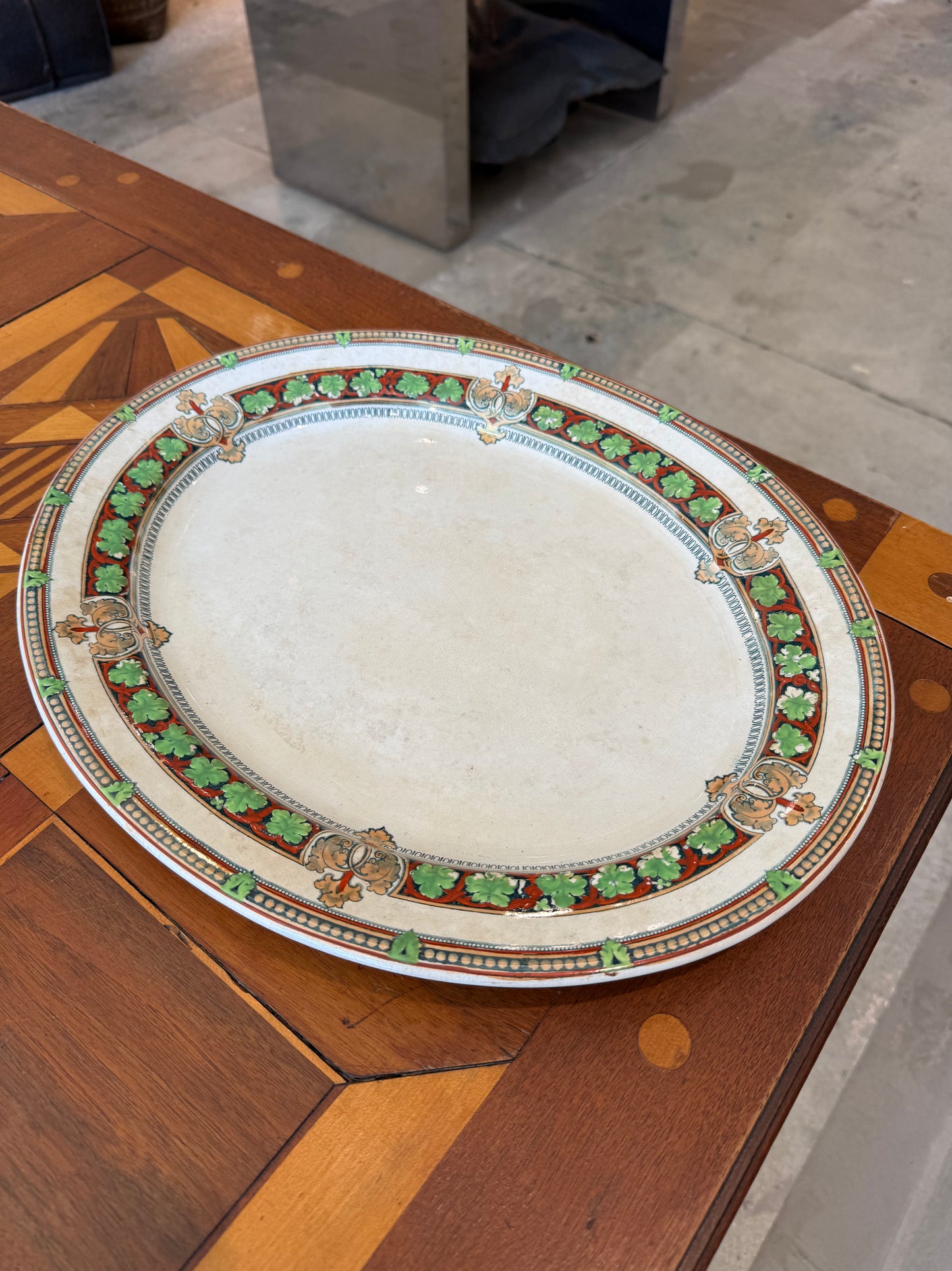 Davenport Luster China Platter, 15.25"