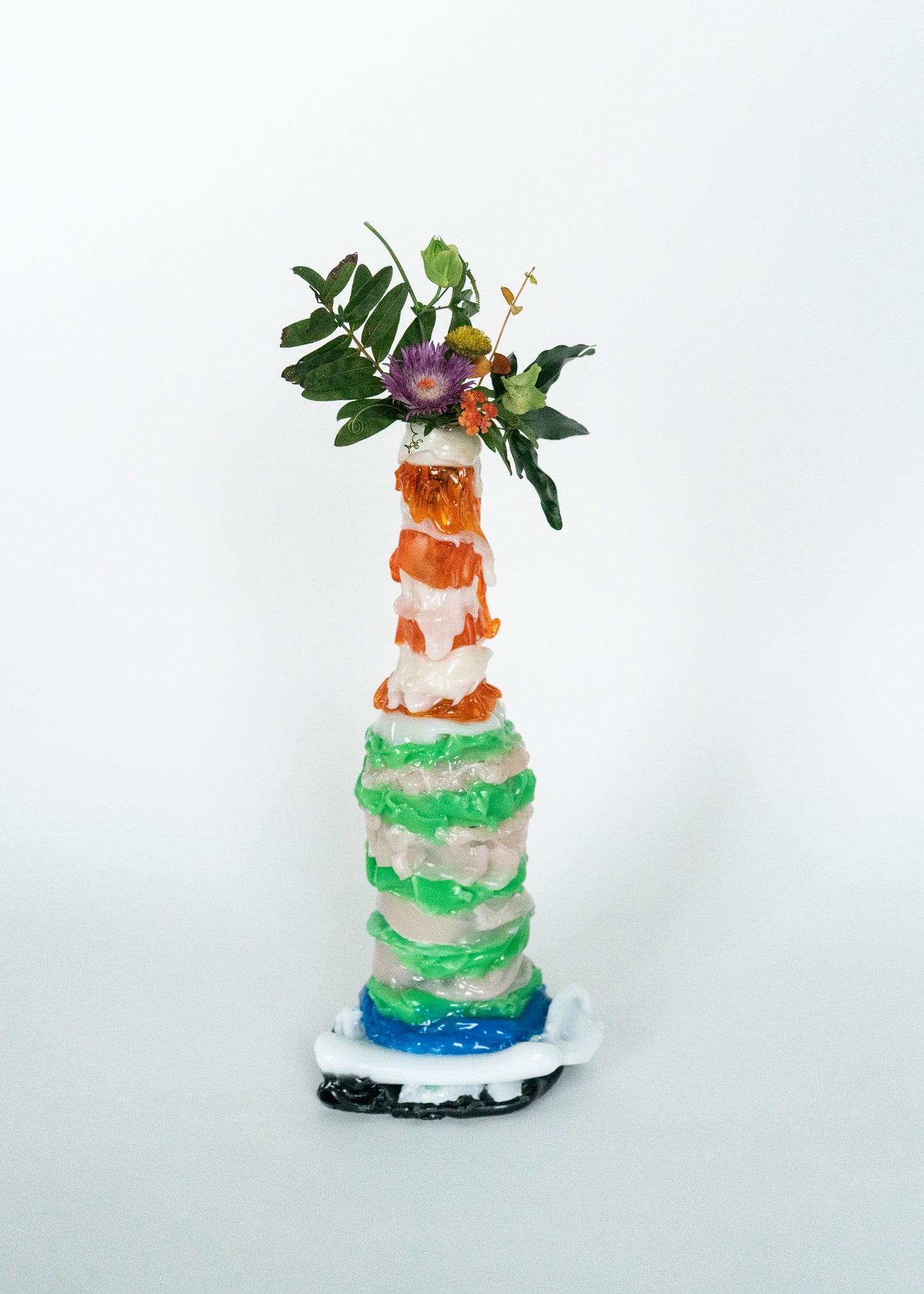 Melted Ruffle Vase