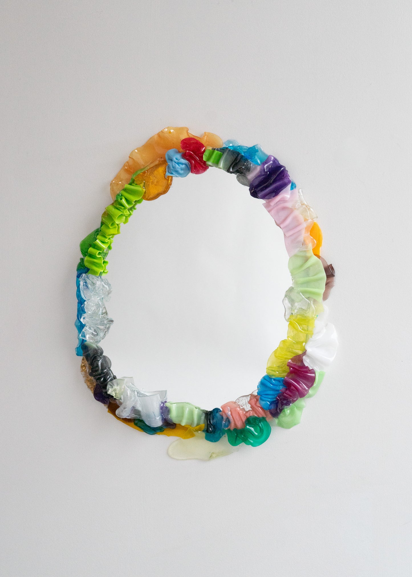 Ruffle Pond Mirror