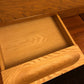 Roger Sprunger for Dunbar Oak and Chrome Steel Desk